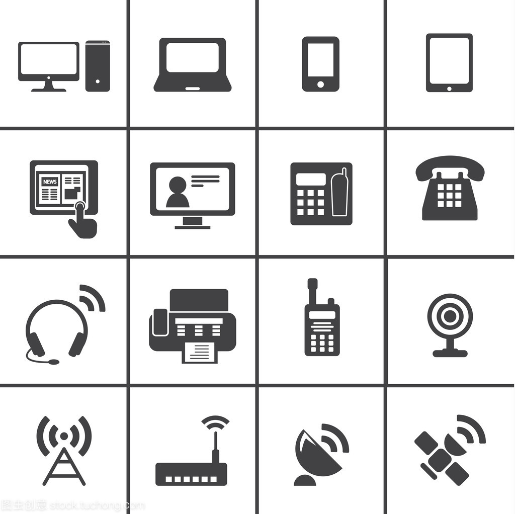 通信設備圖標在現代電子產品中的設計美學